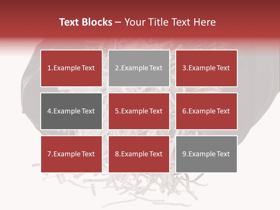 Garbage Rubbish Ecology PowerPoint Template