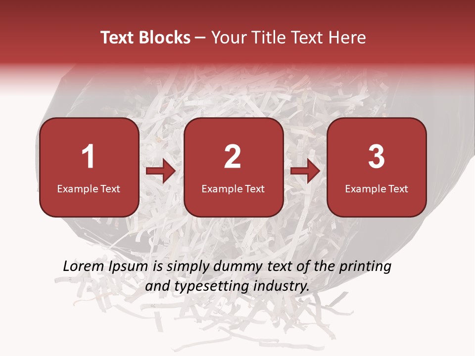 Garbage Rubbish Ecology PowerPoint Template