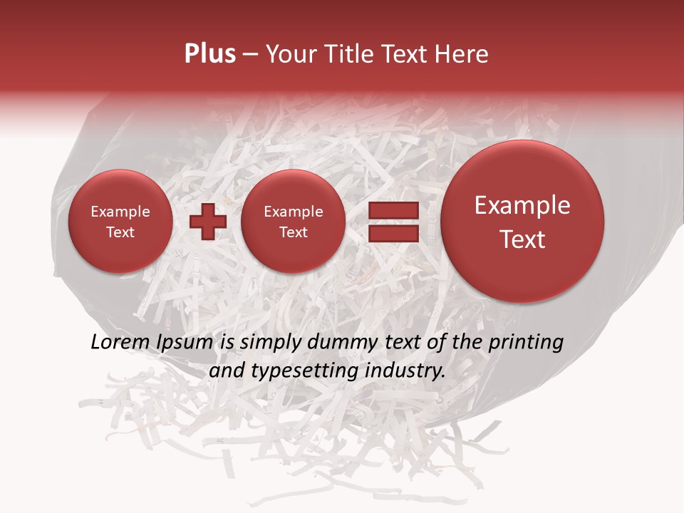 Garbage Rubbish Ecology PowerPoint Template