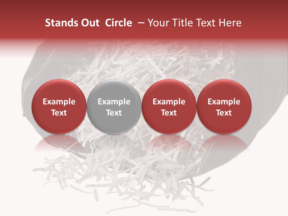 Garbage Rubbish Ecology PowerPoint Template