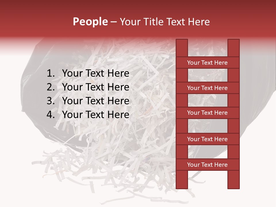 Garbage Rubbish Ecology PowerPoint Template