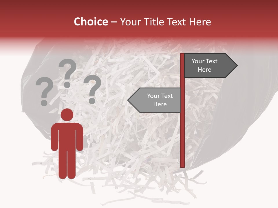 Garbage Rubbish Ecology PowerPoint Template