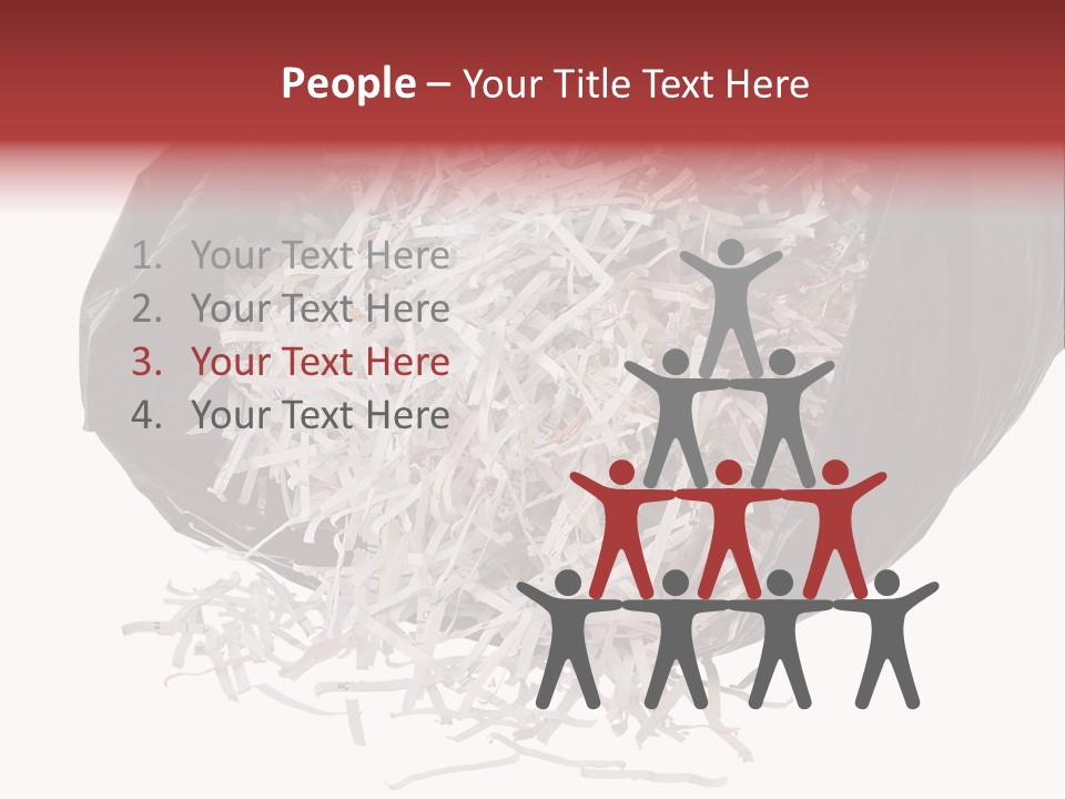 Garbage Rubbish Ecology PowerPoint Template