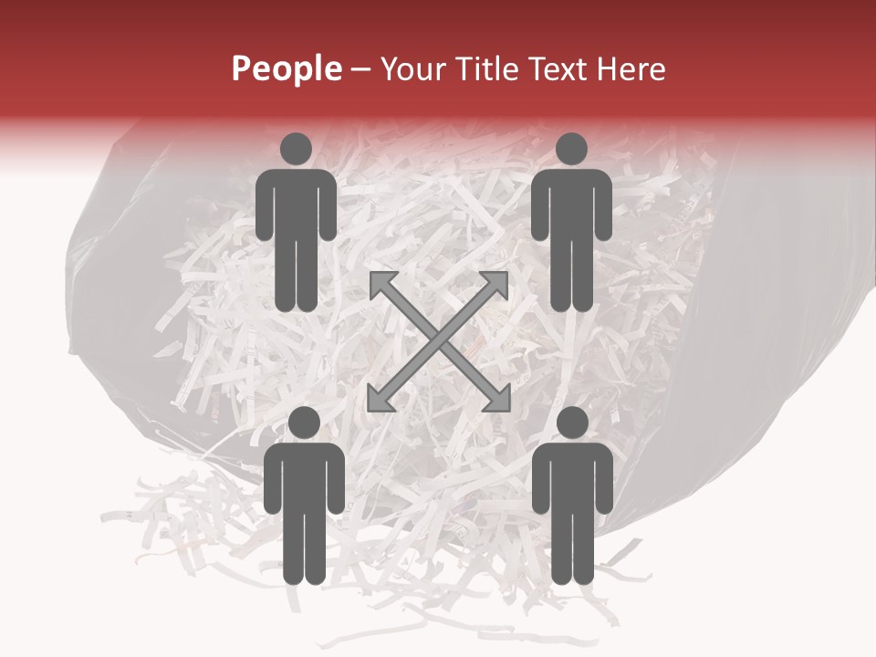 Garbage Rubbish Ecology PowerPoint Template