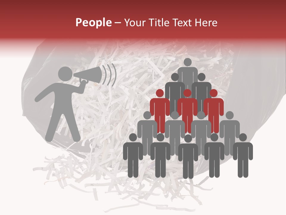 Garbage Rubbish Ecology PowerPoint Template