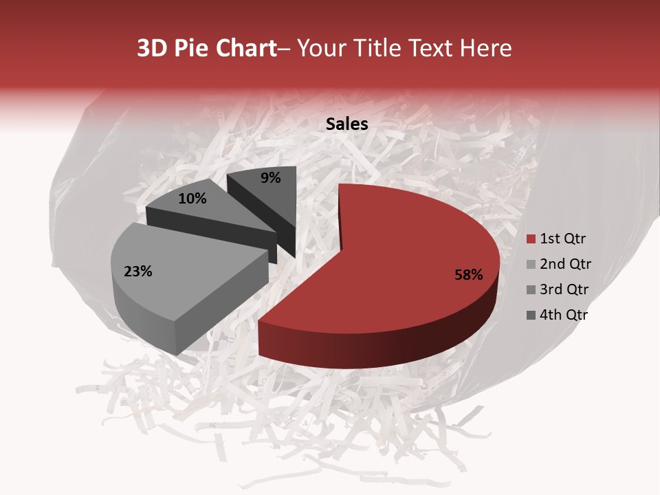 Garbage Rubbish Ecology PowerPoint Template
