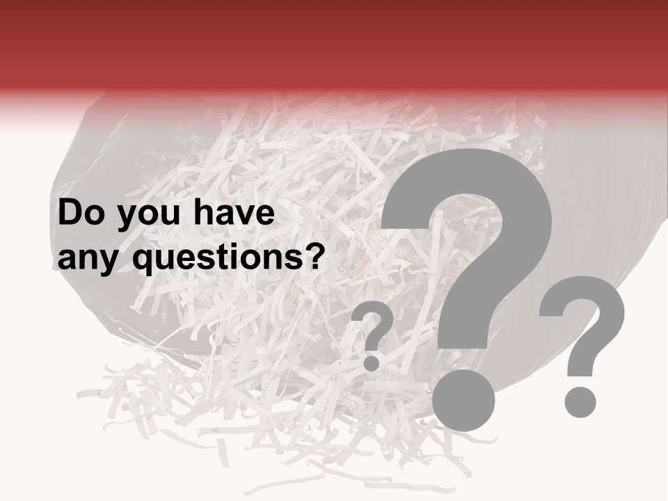 Garbage Rubbish Ecology PowerPoint Template