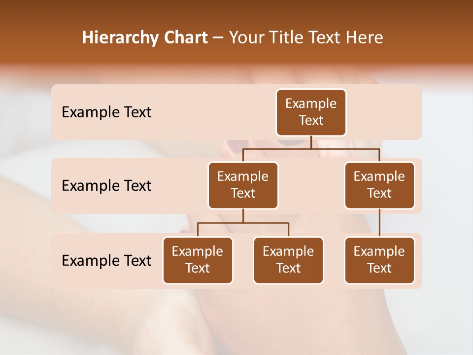 A Woman's Feet With A Red Manicure PowerPoint Template