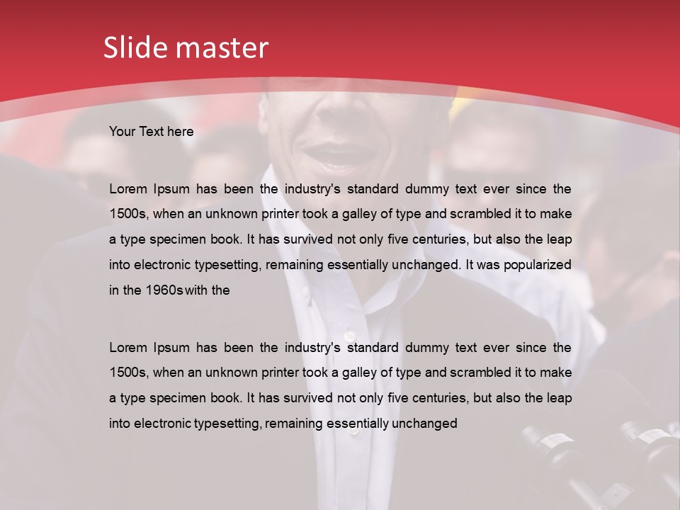 Legalization Cuomo Press PowerPoint Template