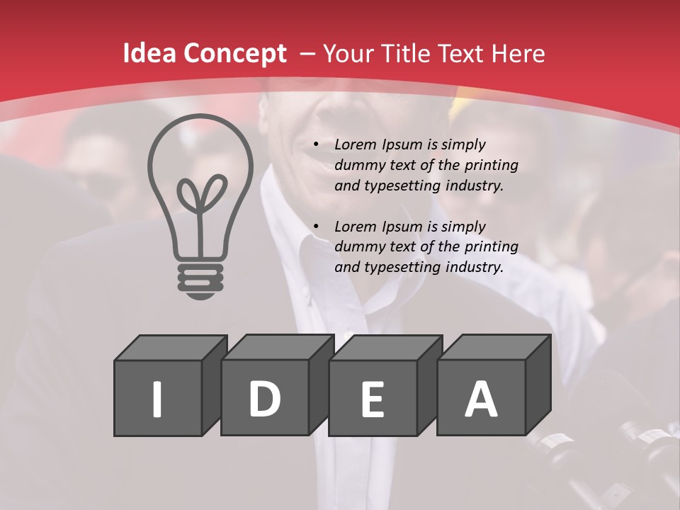 Legalization Cuomo Press PowerPoint Template