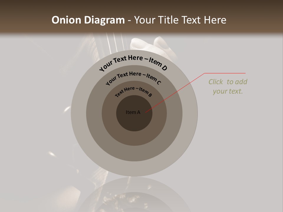 Woman Old Musician PowerPoint Template