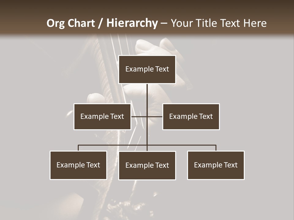Woman Old Musician PowerPoint Template
