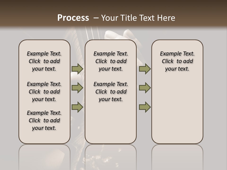 Woman Old Musician PowerPoint Template