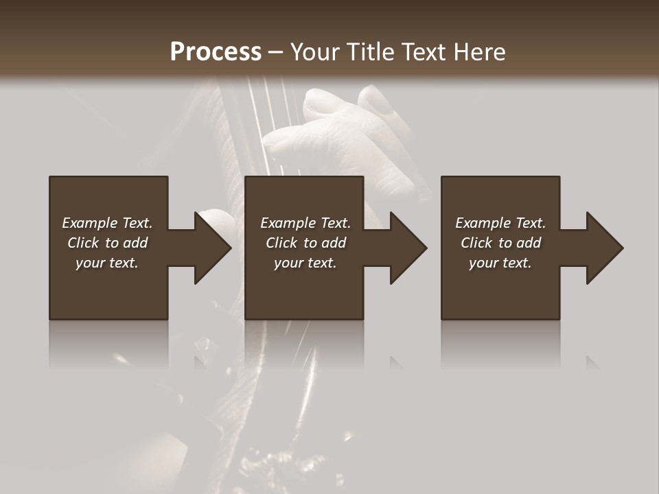 Woman Old Musician PowerPoint Template