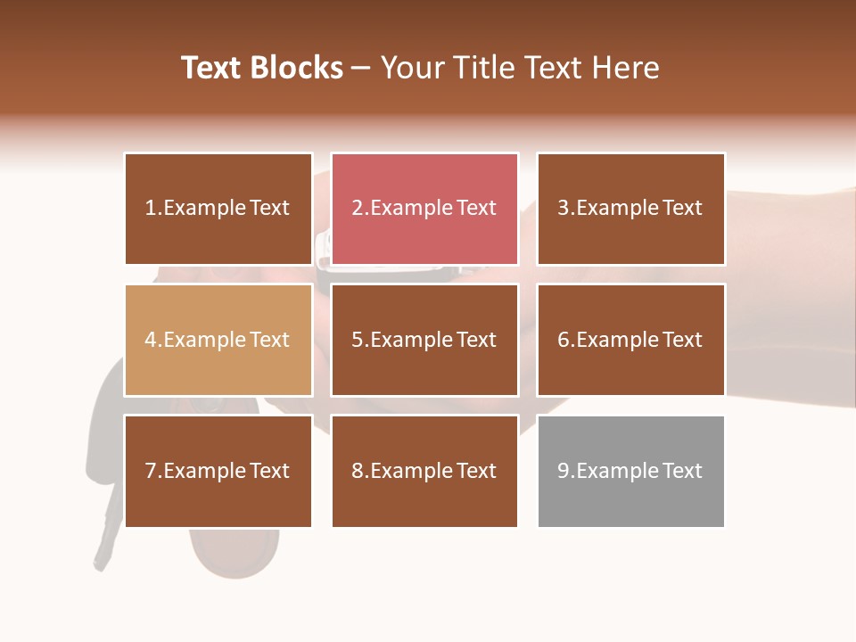 A Person Holding A Car Key In Their Hand PowerPoint Template