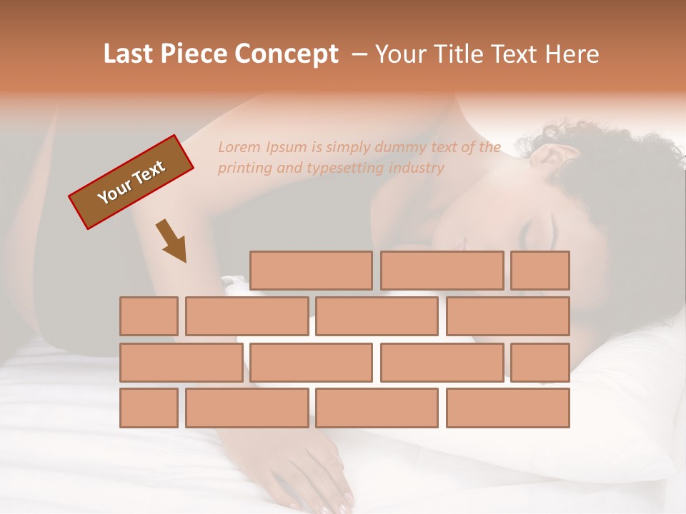 Tranquil Prenatal Belly PowerPoint Template