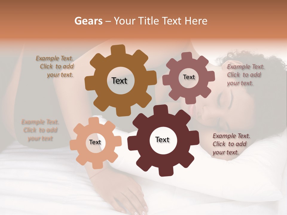 Tranquil Prenatal Belly PowerPoint Template