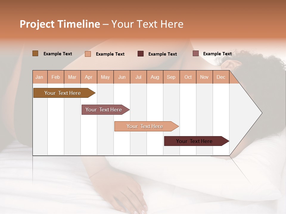 Tranquil Prenatal Belly PowerPoint Template