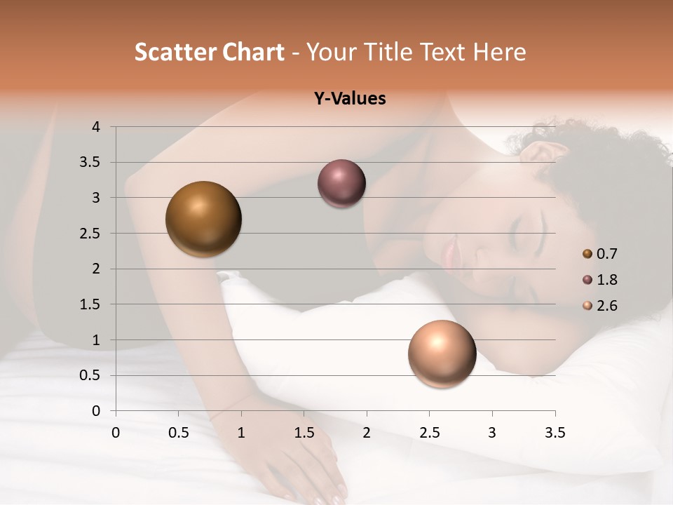 Tranquil Prenatal Belly PowerPoint Template