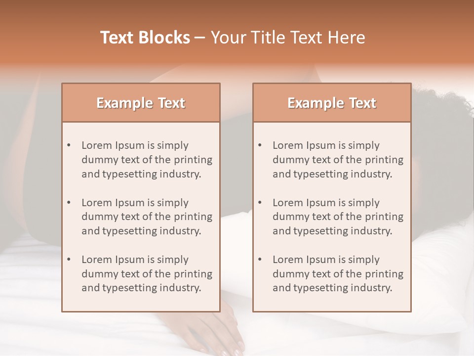 Tranquil Prenatal Belly PowerPoint Template