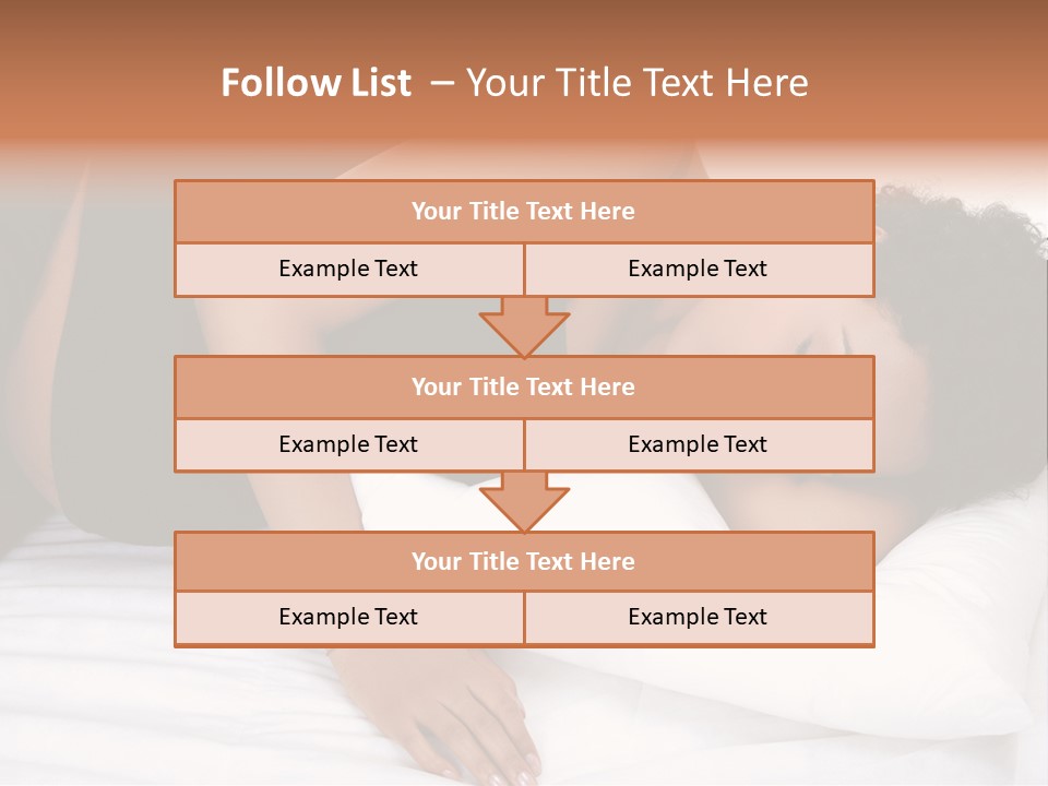 Tranquil Prenatal Belly PowerPoint Template