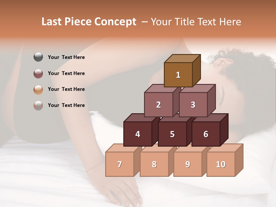 Tranquil Prenatal Belly PowerPoint Template