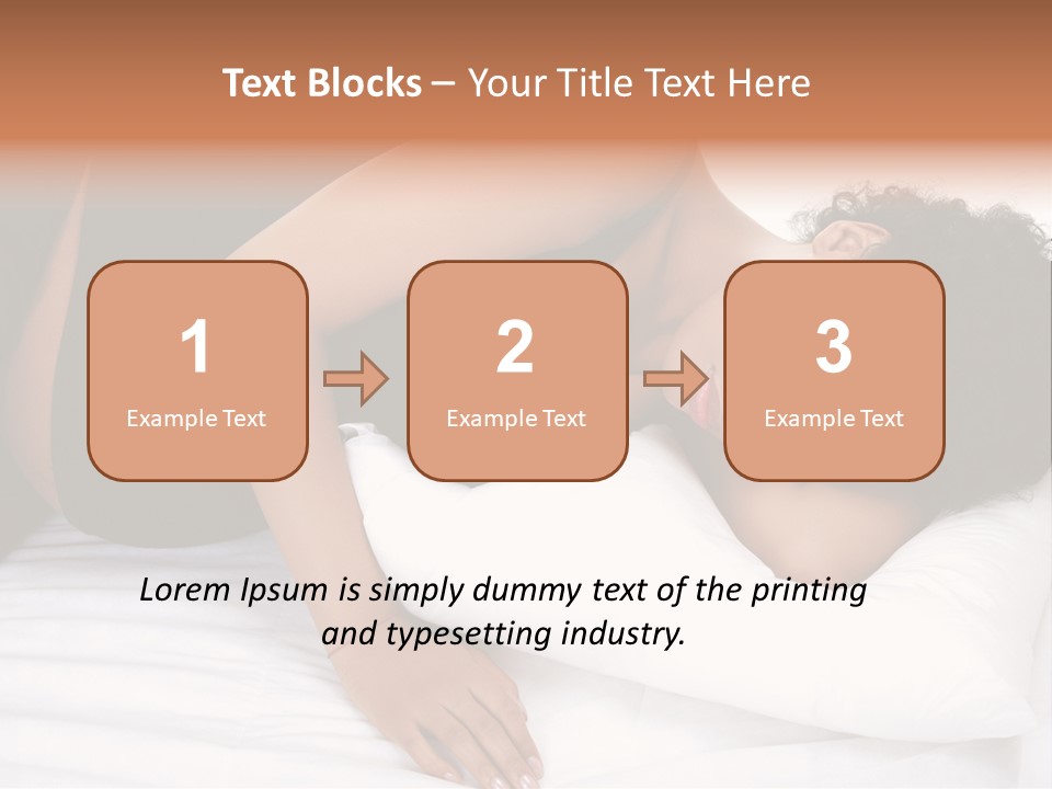 Tranquil Prenatal Belly PowerPoint Template