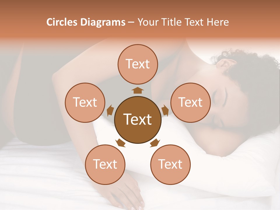 Tranquil Prenatal Belly PowerPoint Template