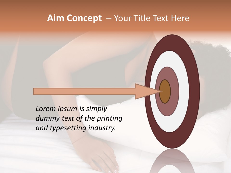 Tranquil Prenatal Belly PowerPoint Template