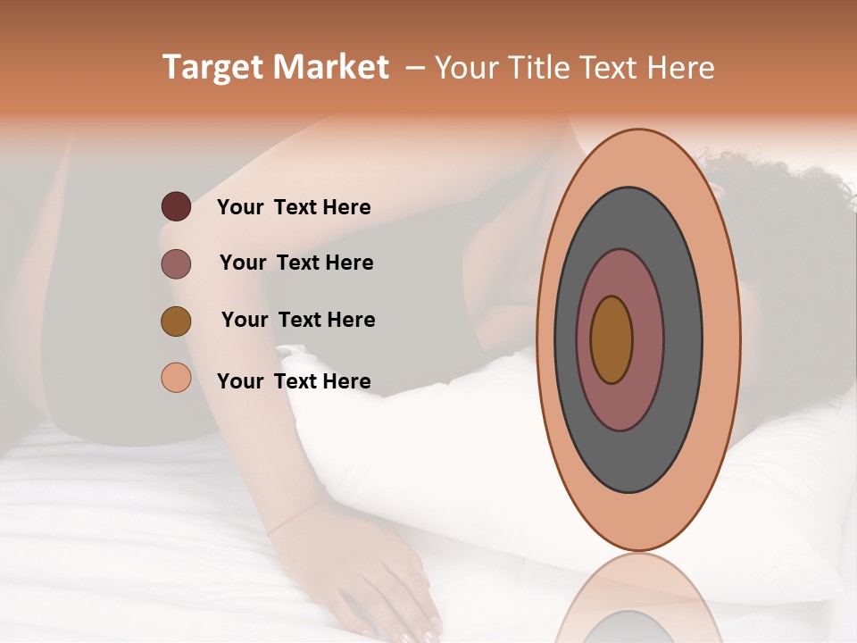 Tranquil Prenatal Belly PowerPoint Template