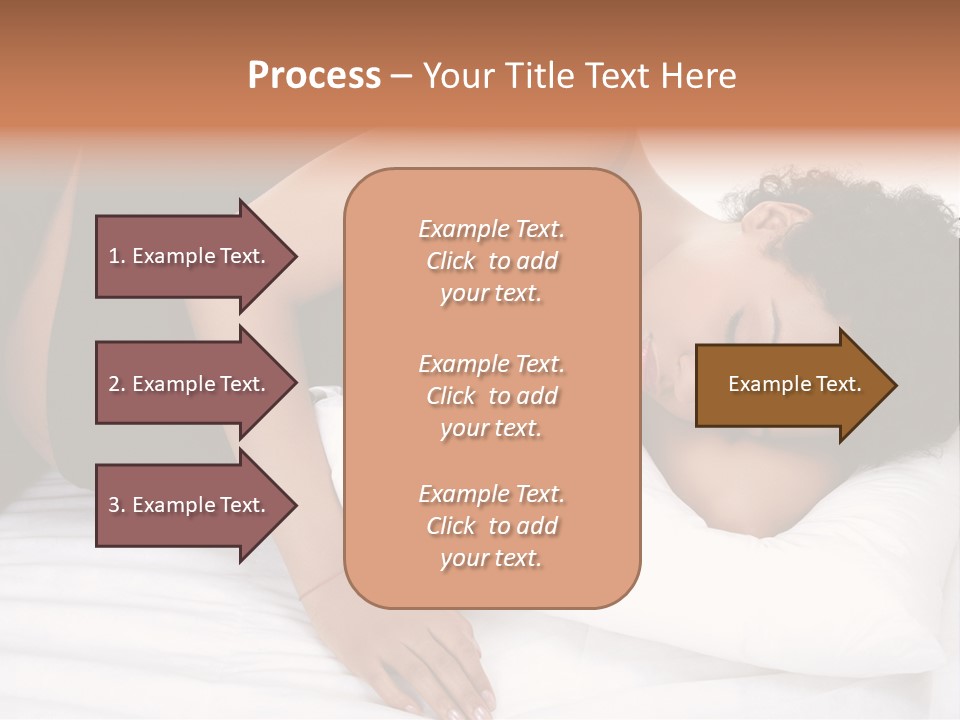 Tranquil Prenatal Belly PowerPoint Template
