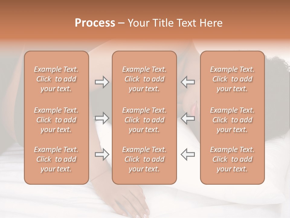 Tranquil Prenatal Belly PowerPoint Template