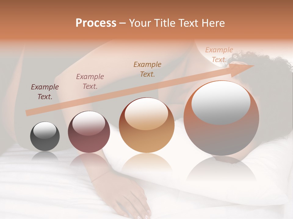 Tranquil Prenatal Belly PowerPoint Template