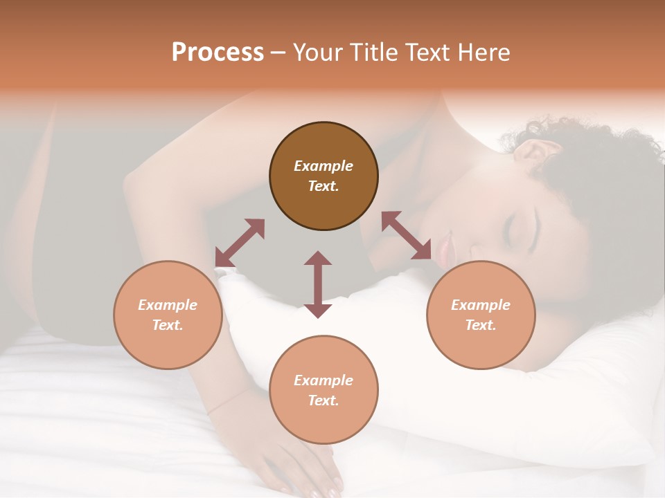 Tranquil Prenatal Belly PowerPoint Template