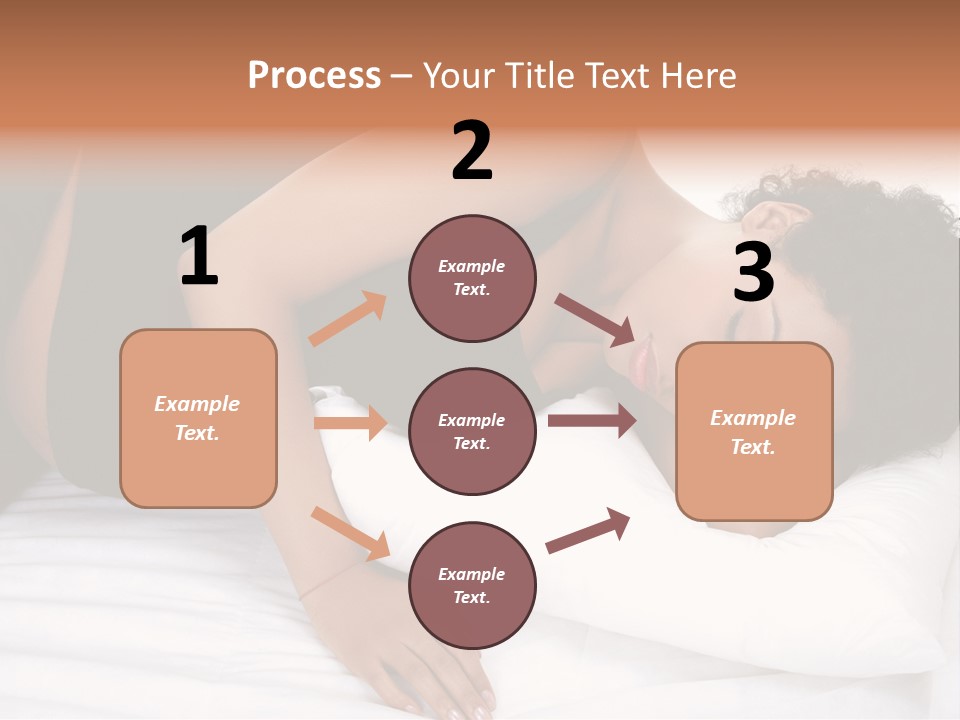 Tranquil Prenatal Belly PowerPoint Template