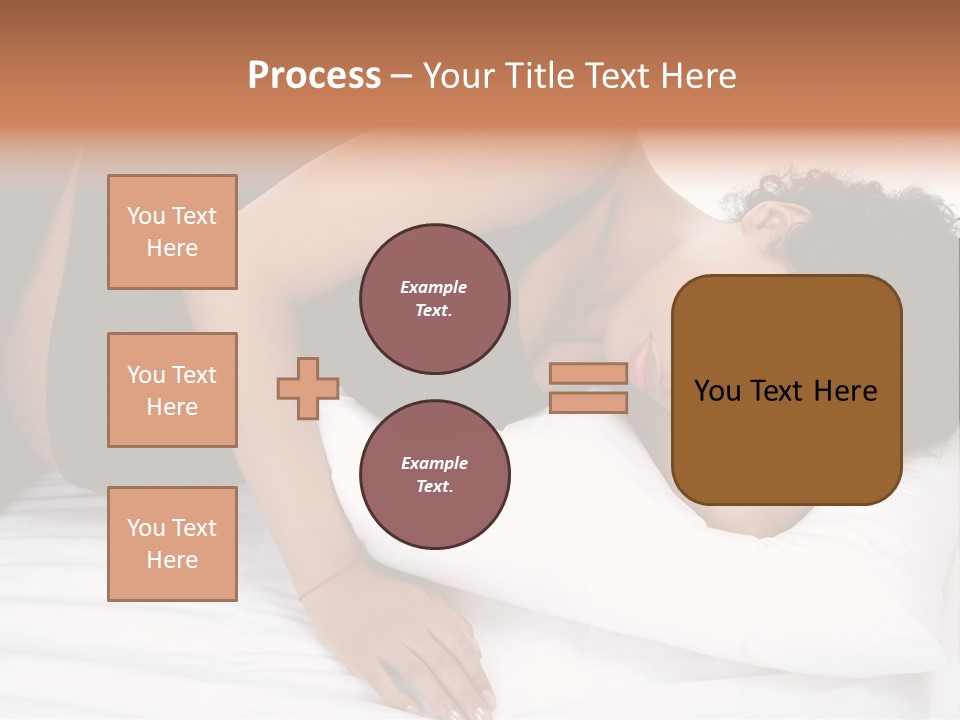 Tranquil Prenatal Belly PowerPoint Template