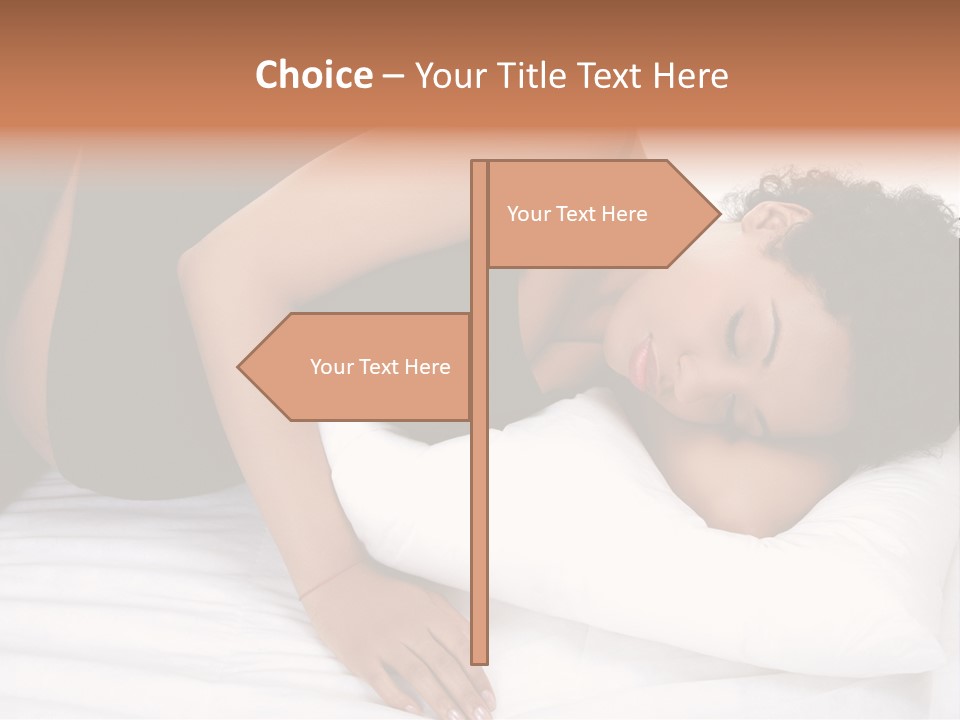 Tranquil Prenatal Belly PowerPoint Template