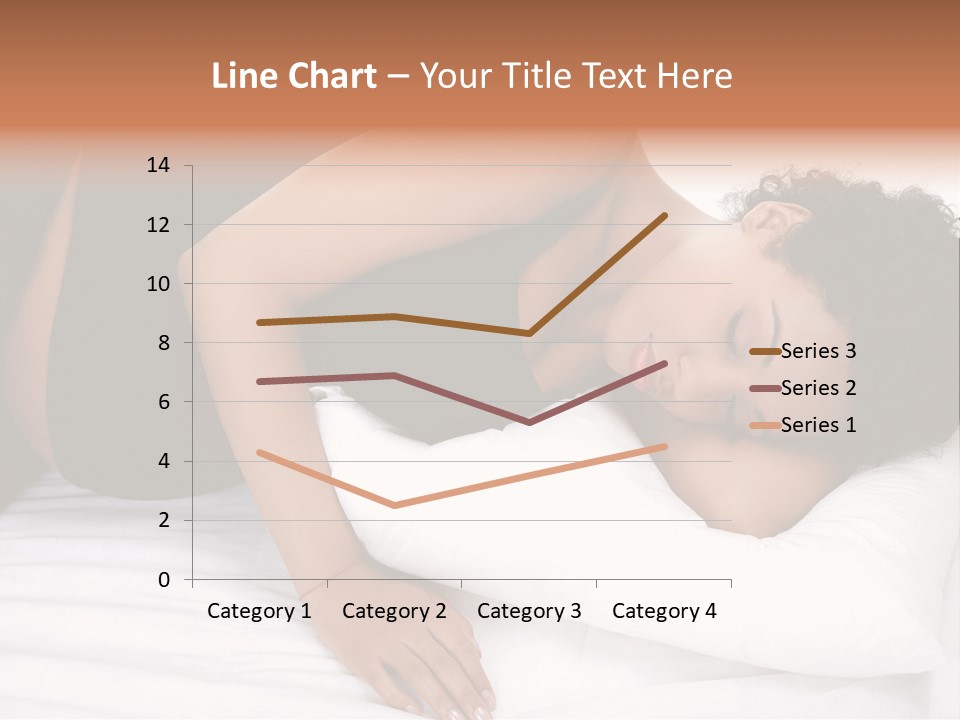 Tranquil Prenatal Belly PowerPoint Template