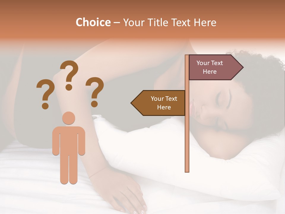 Tranquil Prenatal Belly PowerPoint Template