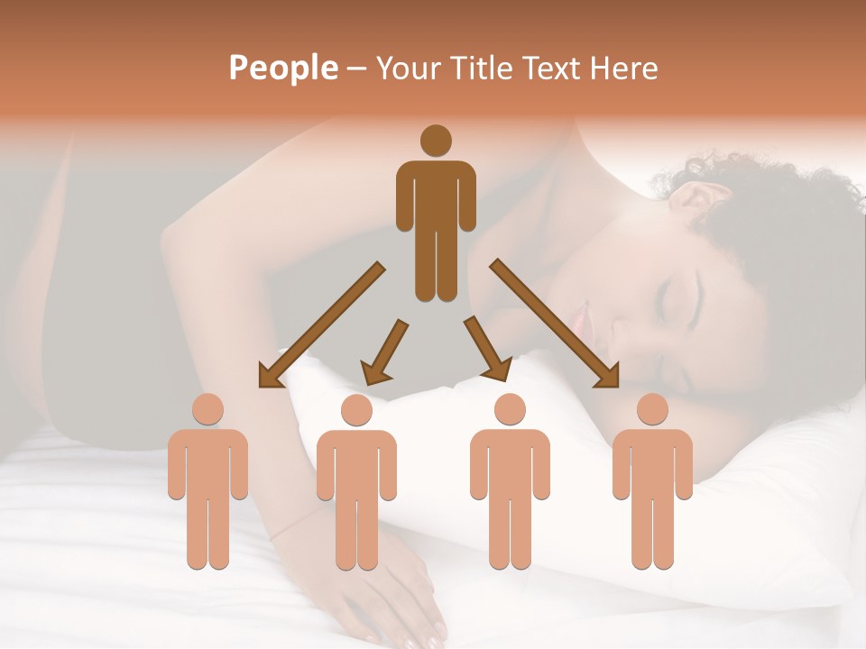 Tranquil Prenatal Belly PowerPoint Template