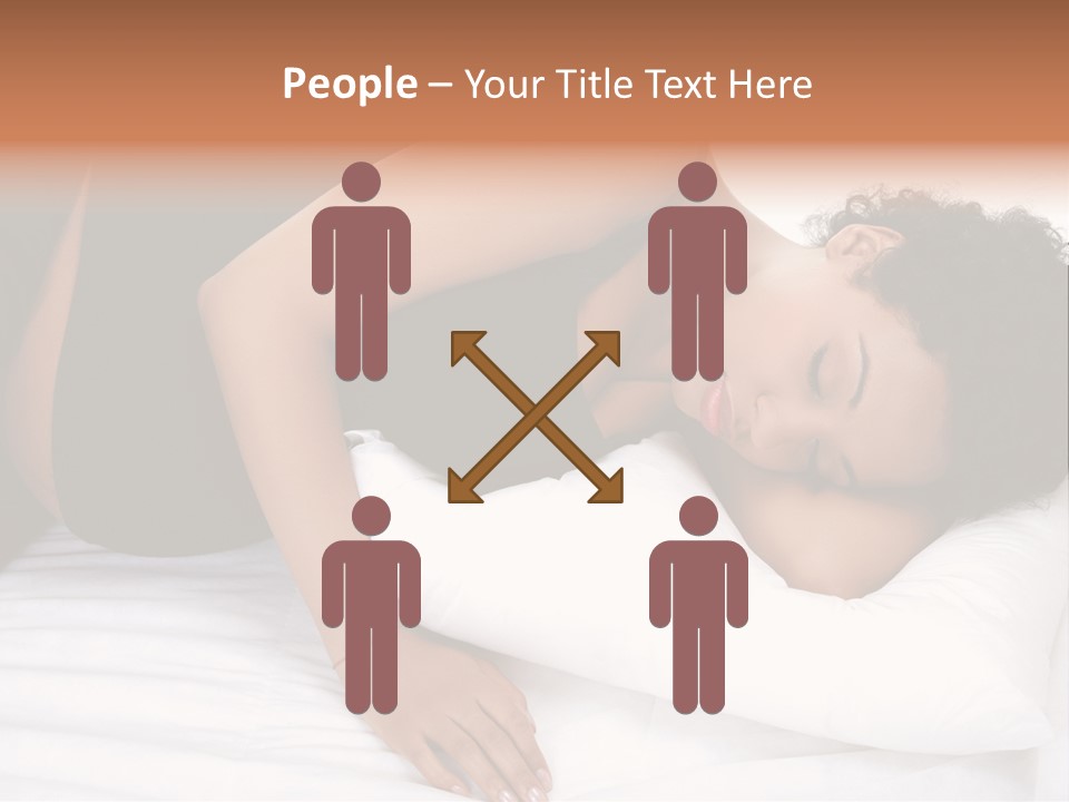 Tranquil Prenatal Belly PowerPoint Template