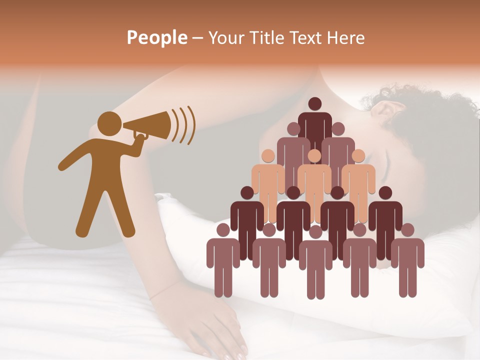 Tranquil Prenatal Belly PowerPoint Template