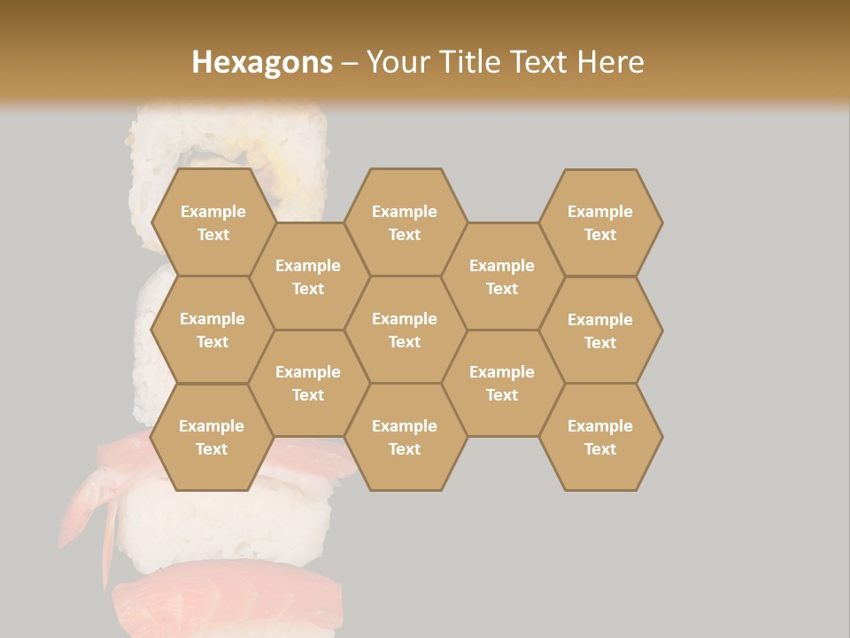 Japanese Chopsticks Trendy PowerPoint Template