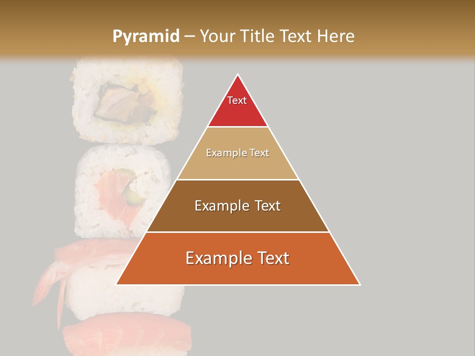 Japanese Chopsticks Trendy PowerPoint Template