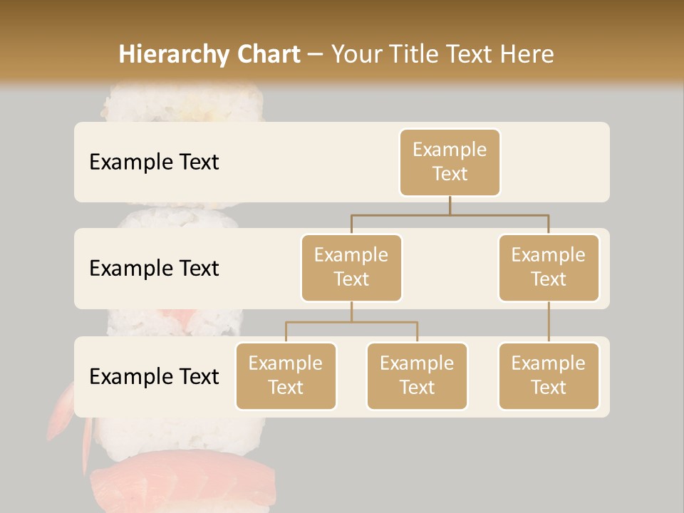 Japanese Chopsticks Trendy PowerPoint Template