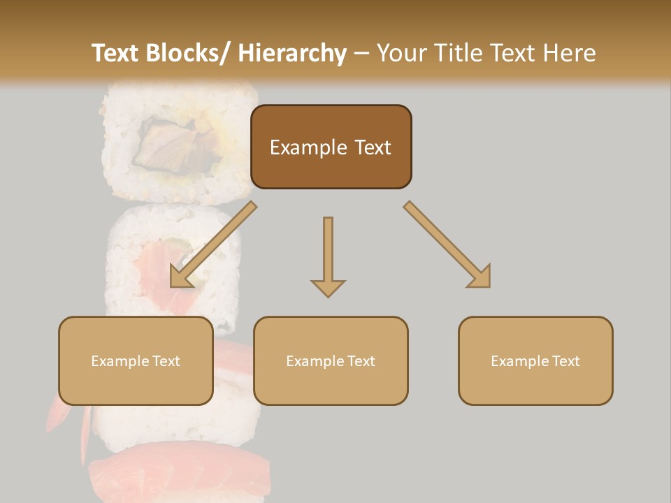 Japanese Chopsticks Trendy PowerPoint Template