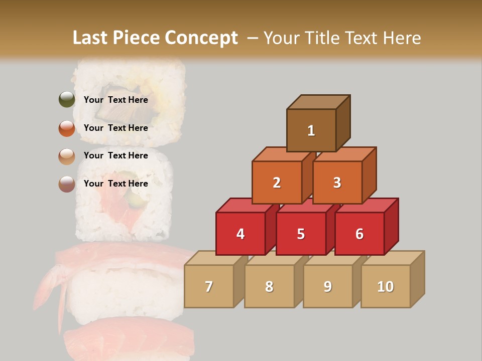 Japanese Chopsticks Trendy PowerPoint Template