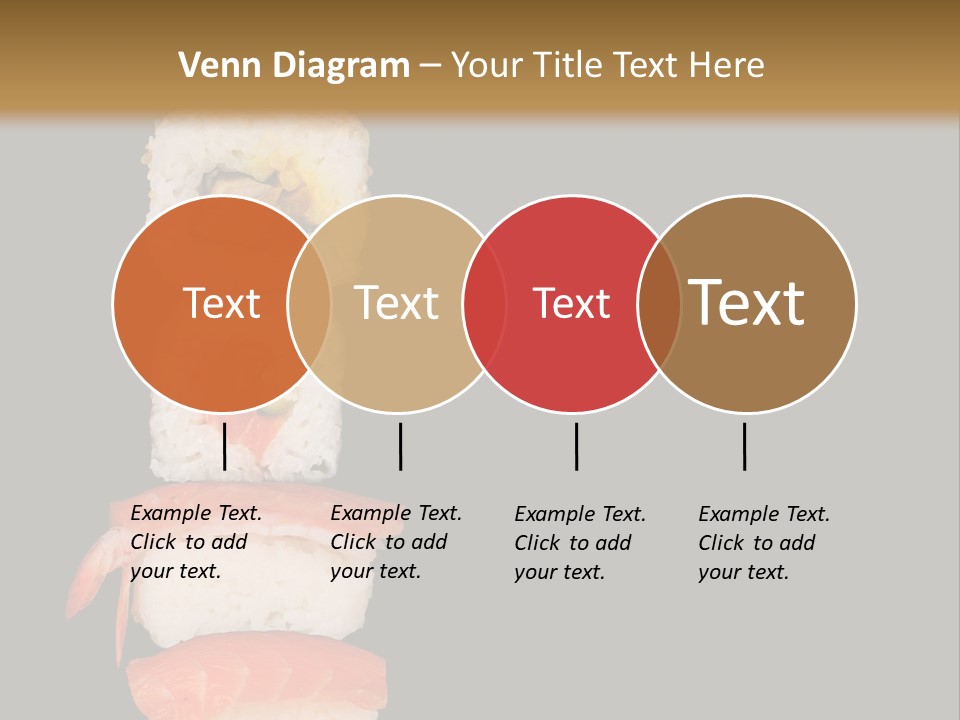 Japanese Chopsticks Trendy PowerPoint Template