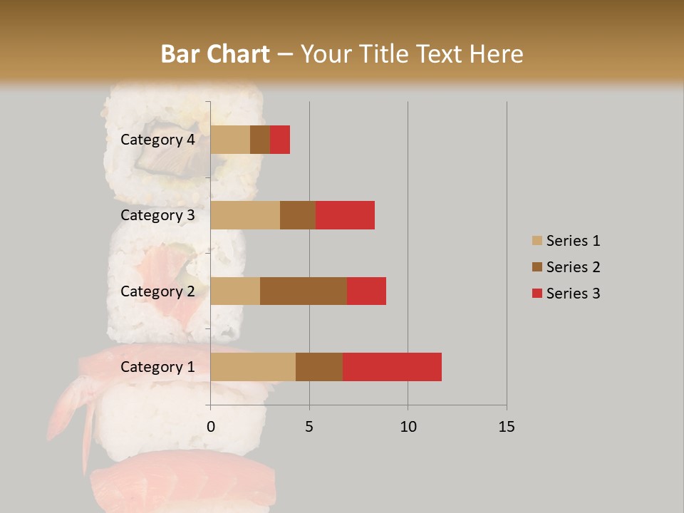 Japanese Chopsticks Trendy PowerPoint Template
