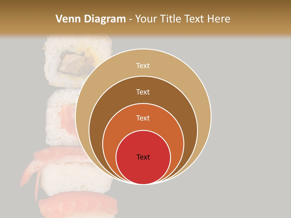 Japanese Chopsticks Trendy PowerPoint Template